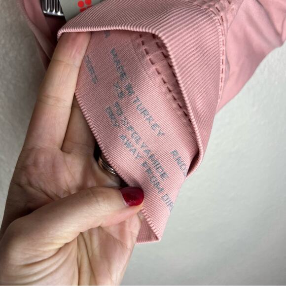 Sweaty Betty Stamina Longline Sports Bra in Bloom Pink NEW EXTRA SMALL - Picture 4 of 5